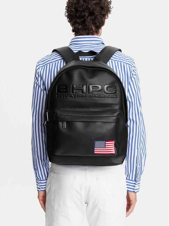 Beverly Hills Polo Club Plecak BHPC-H-001-08 Czarny