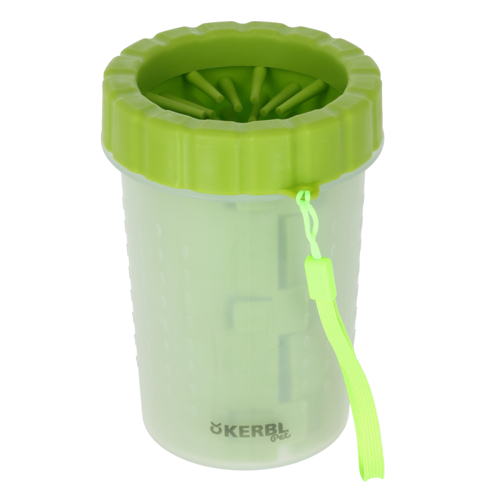 Kerbl Pet, czyścik do łap - Rozmiar S - M: Ø 9 x wys. 11 cm