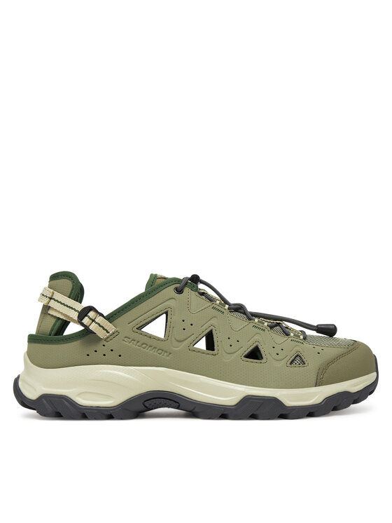 Salomon Sandały Alhama L47786400 Zielony
