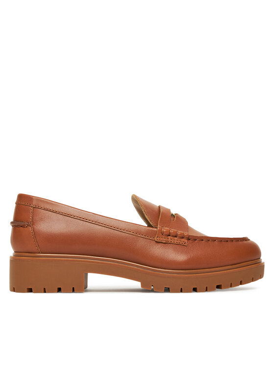 LAUREN RALPH LAUREN Mokasyny Marli 802967752002 Brązowy