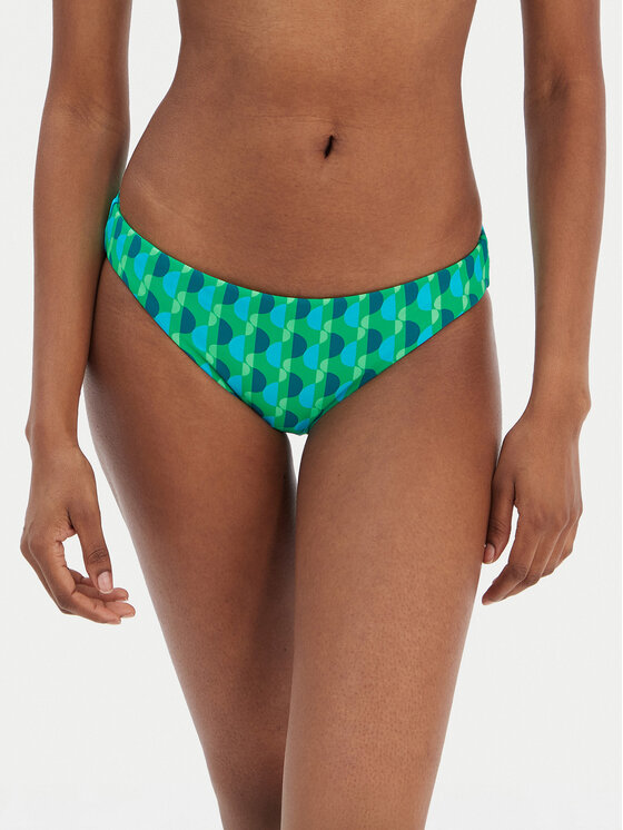 Seafolly Dół od bikini Sorrento 40426-277 Zielony