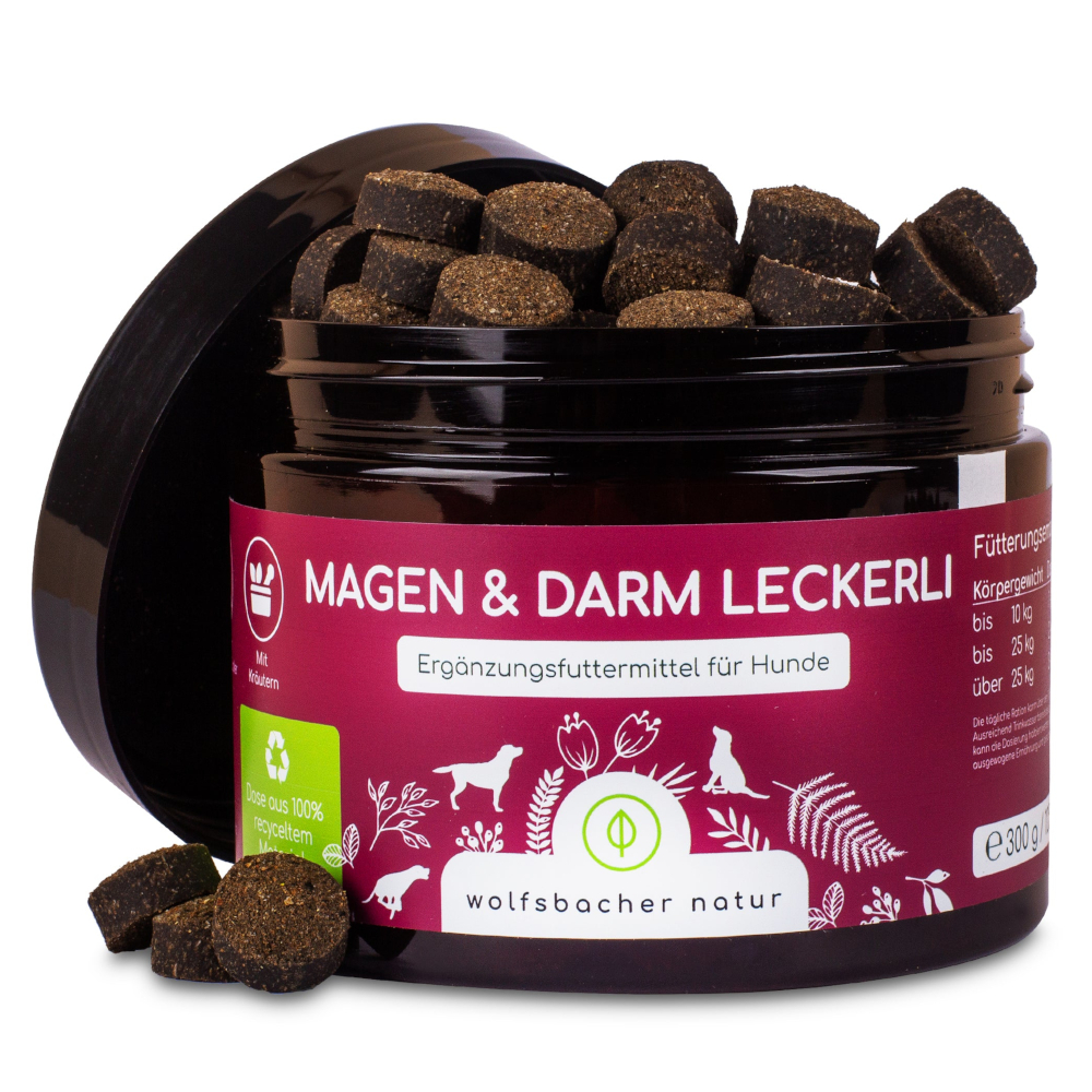 Wolfsbacher Natur Leckerli Stomach & Intestine (żołądek i trawienie) - 300 g