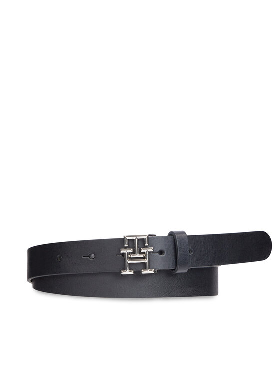 Tommy Hilfiger Pasek Damski AW0AW15182 Czarny