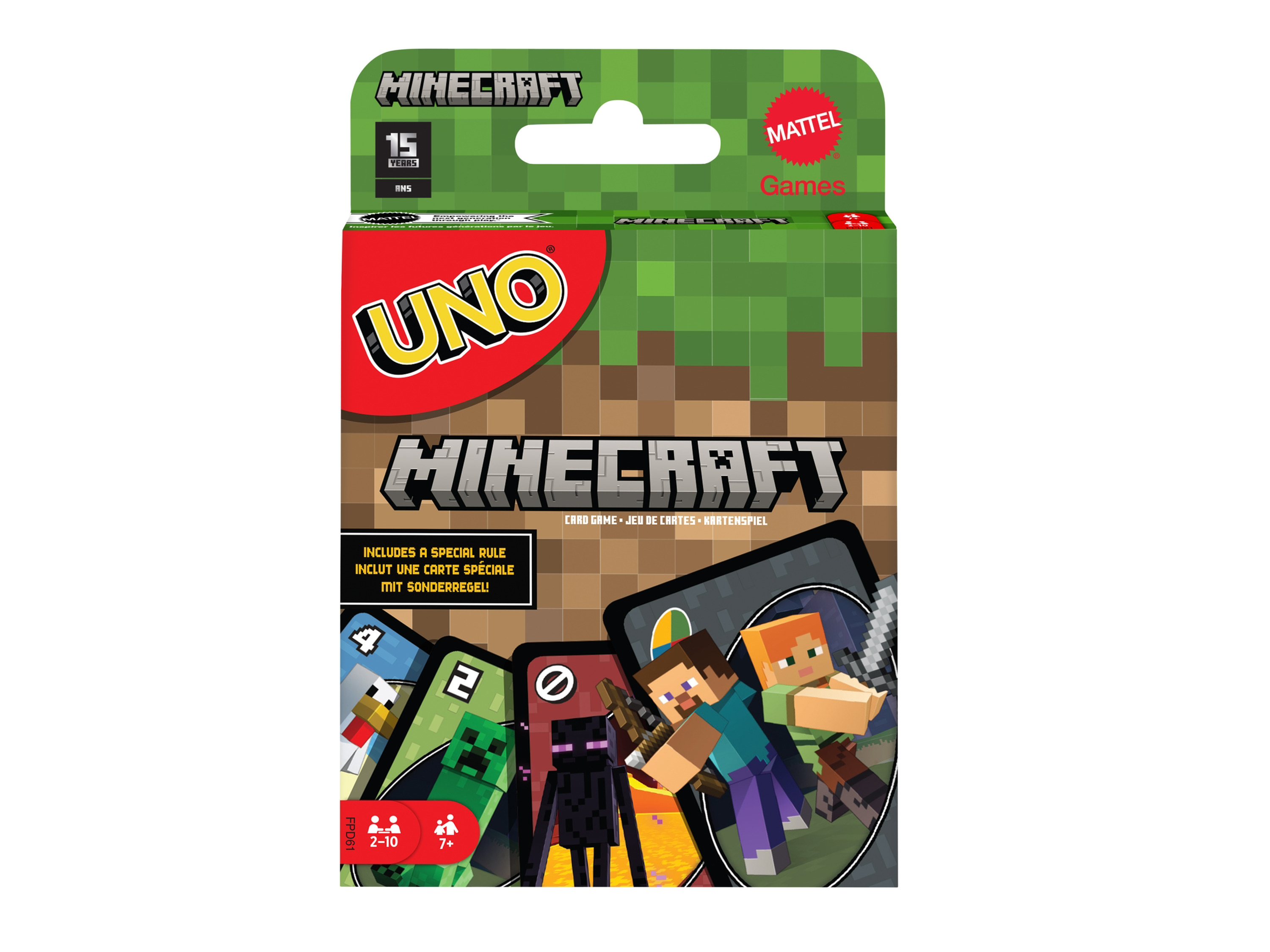MATTEL Karty UNO Minecraft