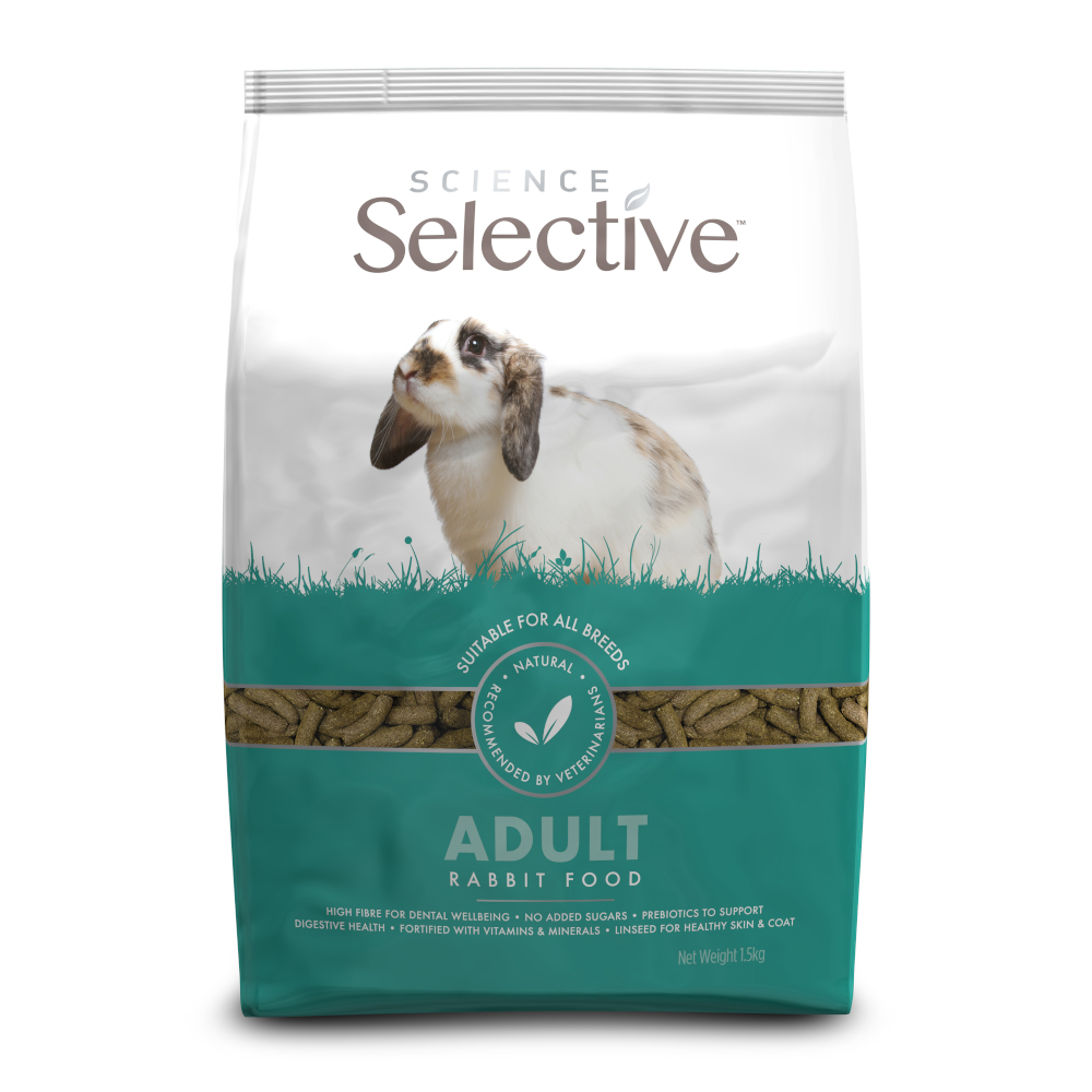 Science Selective Adult pokarm dla królików - 2 x 1,5 kg