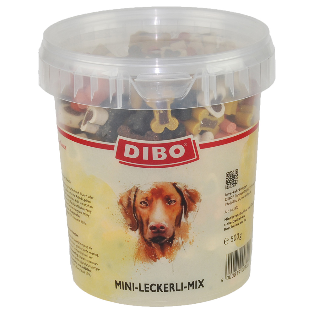 Dibo mieszanka smakołyków w wiaderku - 3 x 500 g