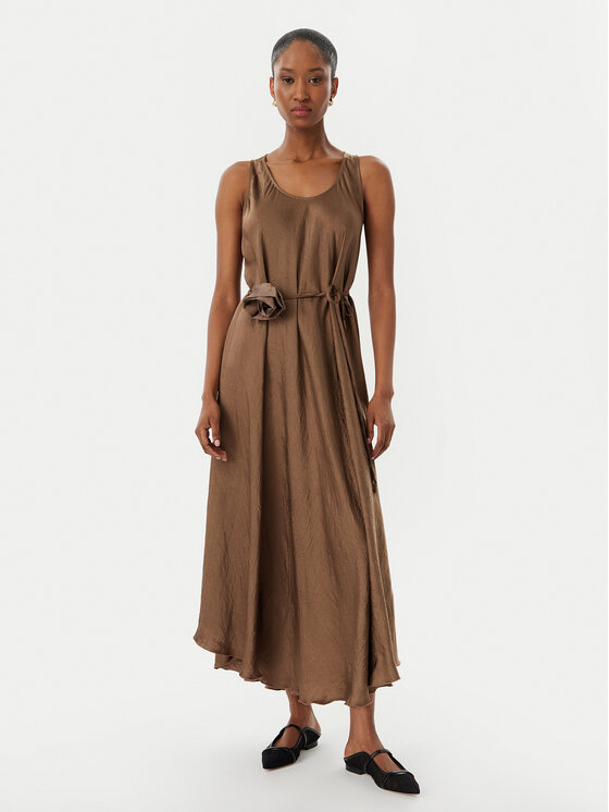 Marella Sukienka letnia Alcool 2613221015 Beżowy Regular Fit