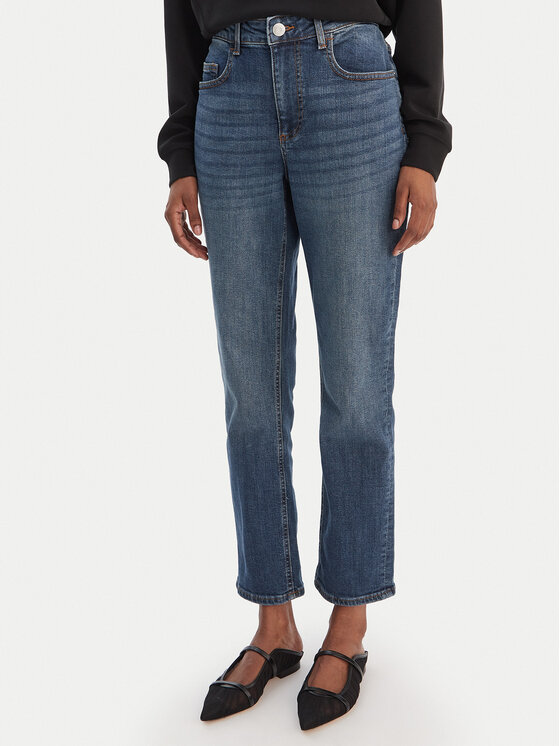 Vero Moda Jeansy Rosie 10342051 Niebieski Straight Fit