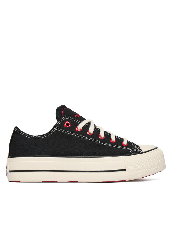 Converse Trampki Chuck Taylor All Star Lift Platform Hearts A19059C Czarny