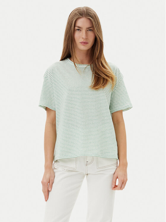 Tommy Hilfiger T-Shirt WW0WW44553 Zielony Regular Fit