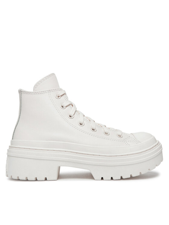 Converse Trzewiki Chuck Taylor All Star Lugged Heel Leather Platform A10370C Biały