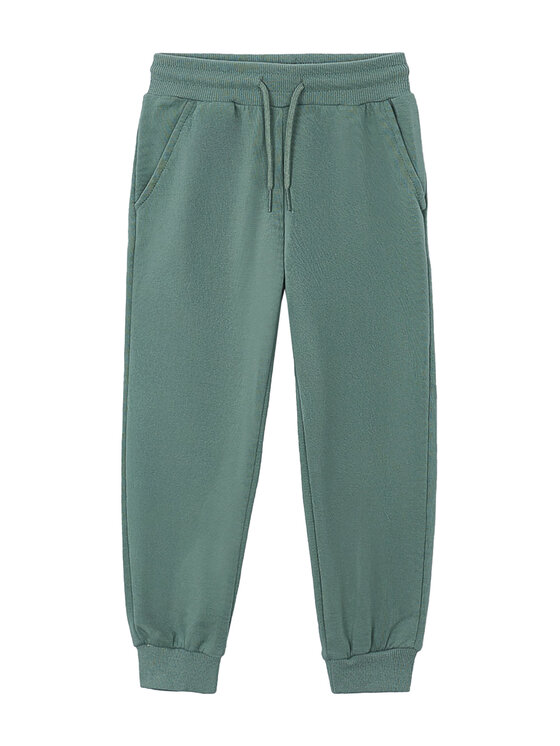 Mayoral Spodnie dresowe 742 Zielony Regular Fit