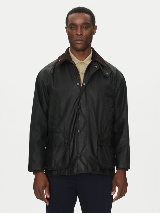 Barbour Kurtka przejściowa Bedale MWX0018SG91 Zielony Relaxed Fit