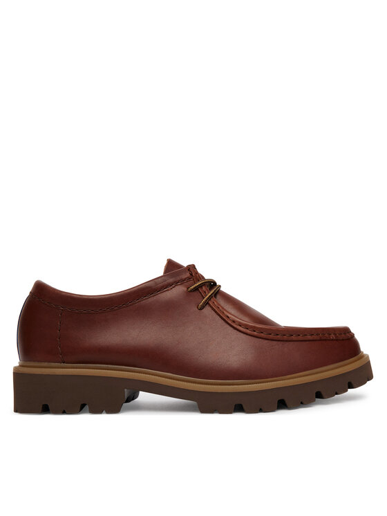 Clarks Półbuty Cleyhill Seam 26186417 Brązowy