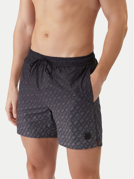 BOSS Szorty kąpielowe Vale 50534343 Szary Regular Fit