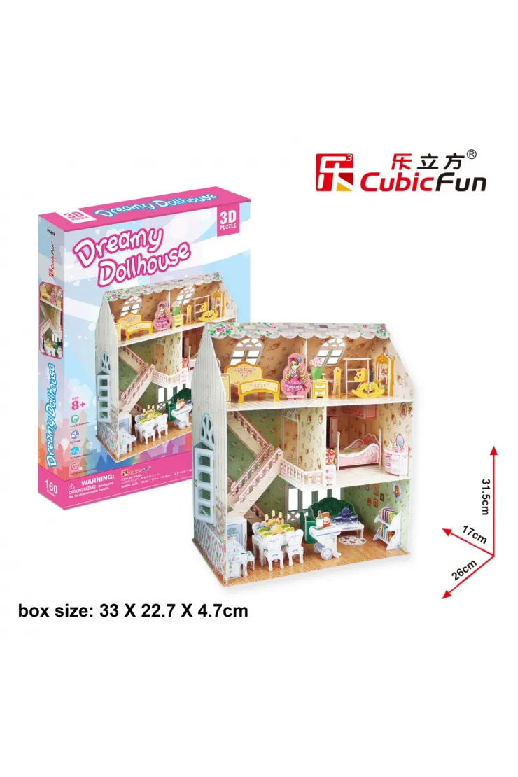 Puzzle 3D Dreamy Domek dla lalek