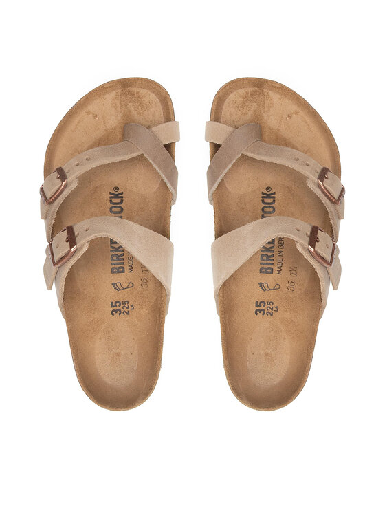 Birkenstock Japonki Mayari 1011433 Beżowy
