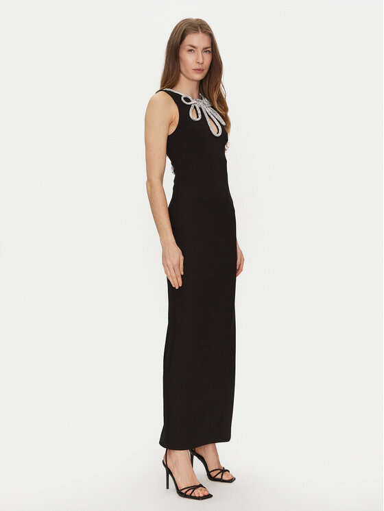 Marciano Guess Sukienka wieczorowa 5RGK45 6869Z Czarny Regular Fit