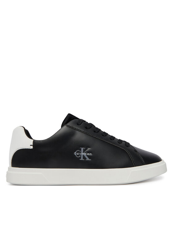 Calvin Klein Sneakersy Low Pro Cups Lth Ml HW0HW03146 Czarny