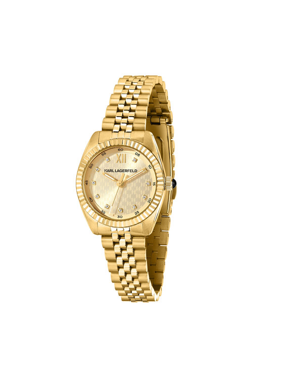 KARL LAGERFELD Zegarek R0553109501 Złoty