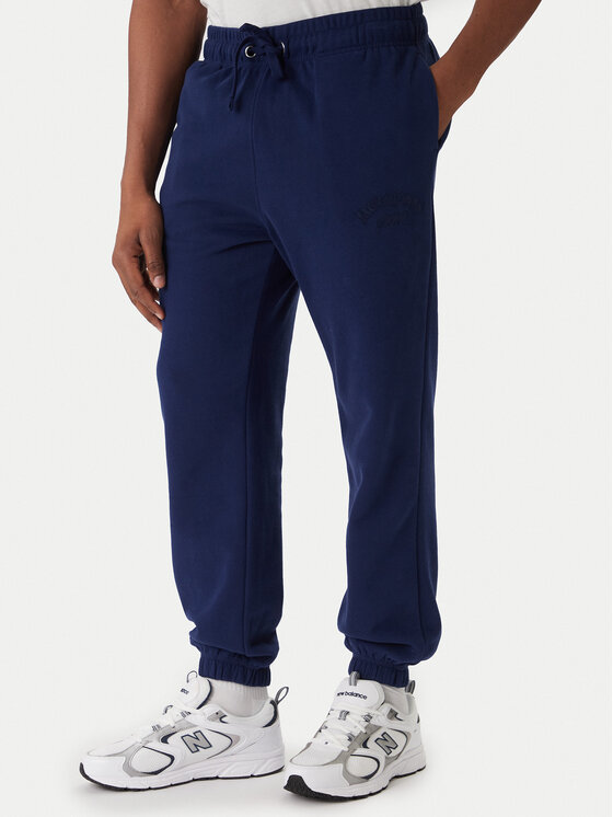 Jack & Jones Spodnie dresowe Kane Bleecker 12287165 Niebieski Relaxed Fit