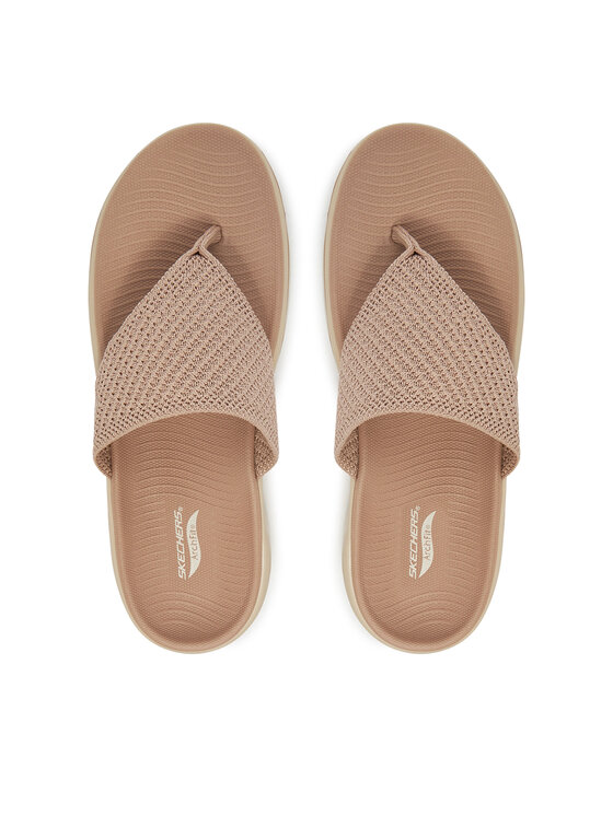 Skechers Japonki Go Walk Arch Fit 2.0 Sandal-Carrie 140861/TPE Beżowy