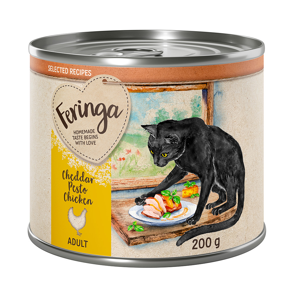 Feringa Selected Recipes 6 x 200 g  - Kurczak z pesto i serem cheddar