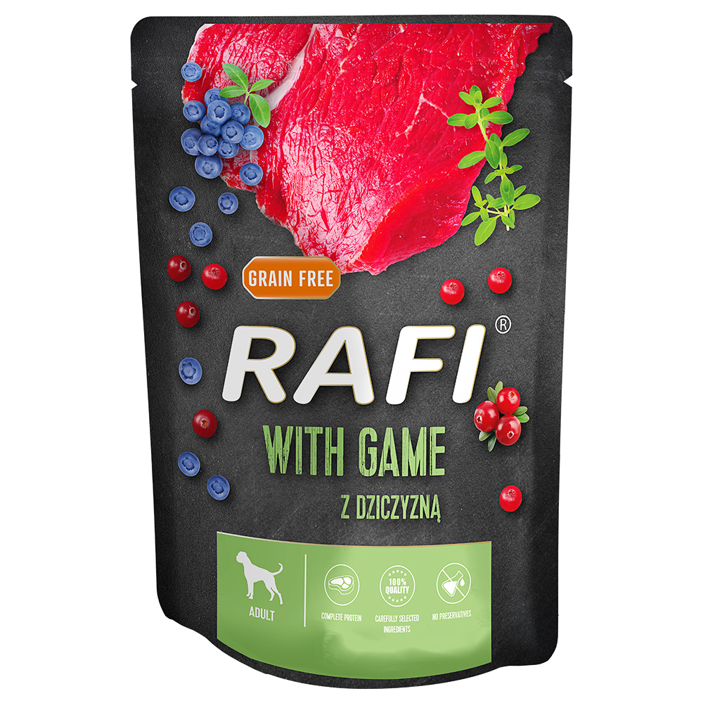 Korzystny pakiet Rafi Dog, 20 x 300 g - Dziczyzna