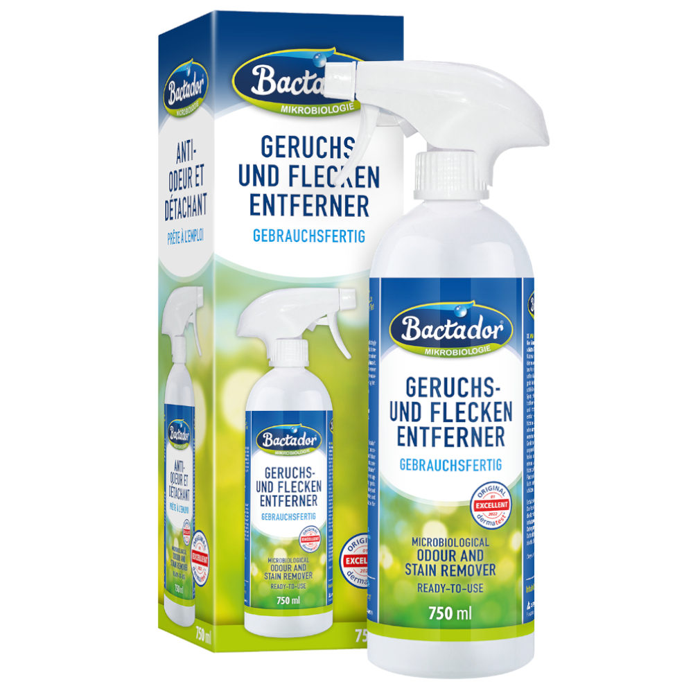 Bactador neutralizator zapachów i odplamiacz - 750 ml (spray)