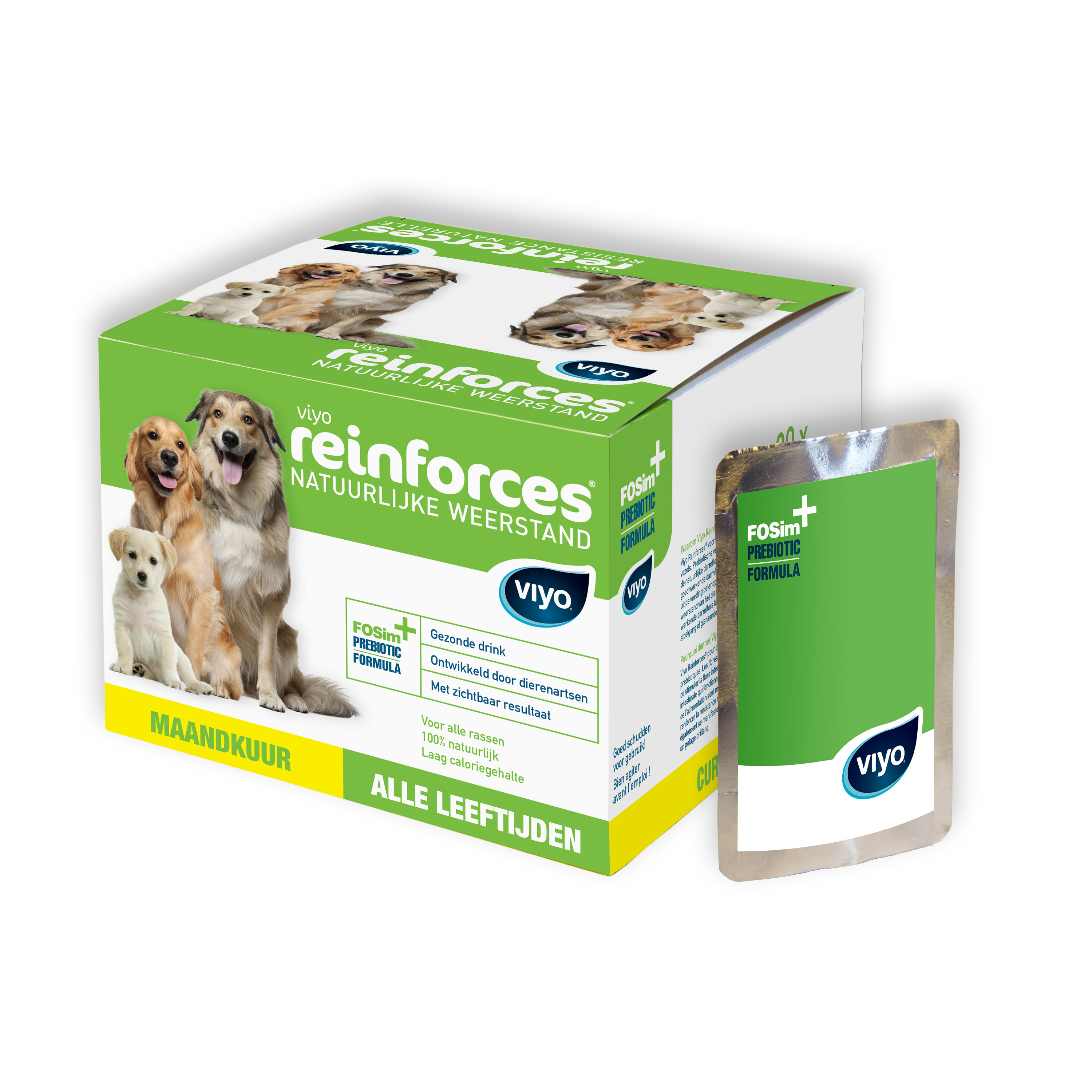 Viyo Reinforces Natural Defences, napój dla psów  - 30 x 30 ml