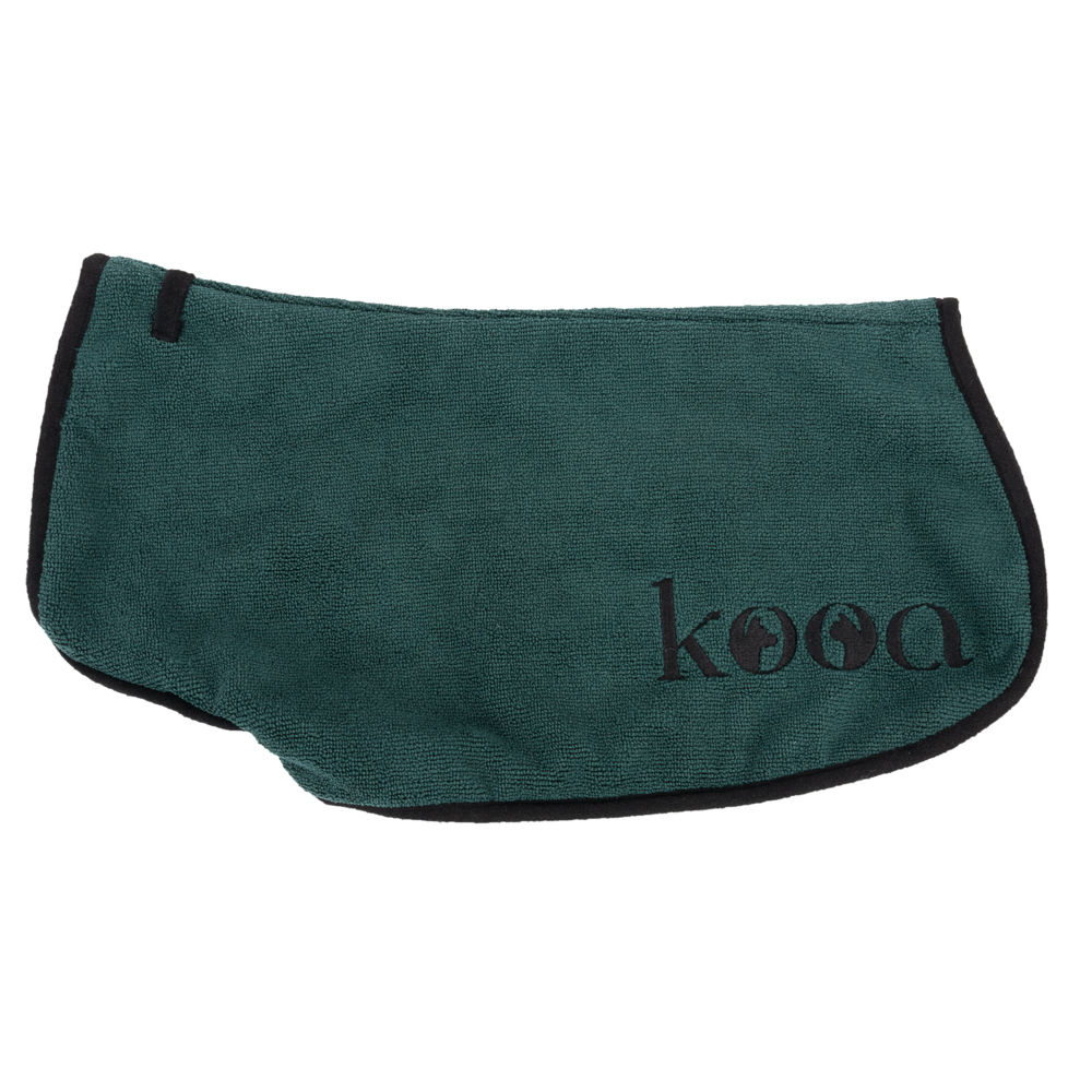 kooa Deluxe, szlafrok z mikrofibry dla psa  - XS: ok. 25 cm (długość grzbietu)