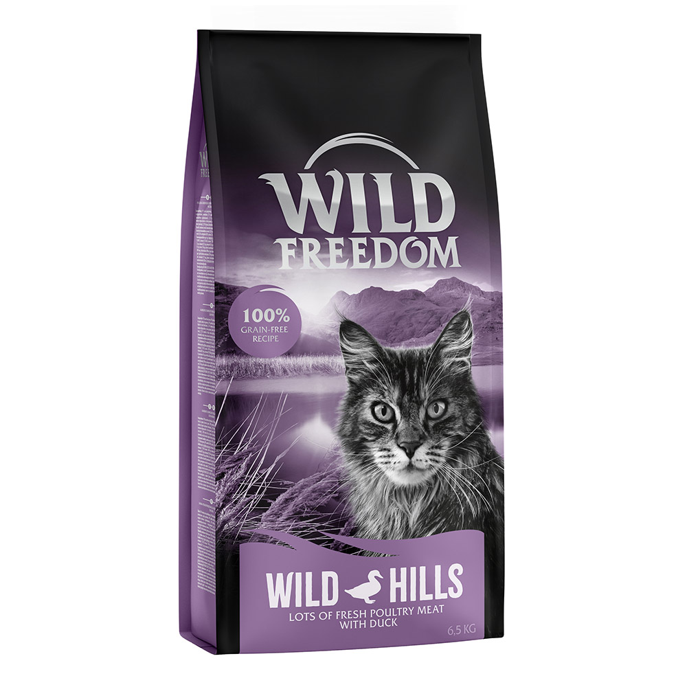 Wild Freedom Adult "Wild Hills", kaczka - bezzbożowa receptura - 6,5 kg