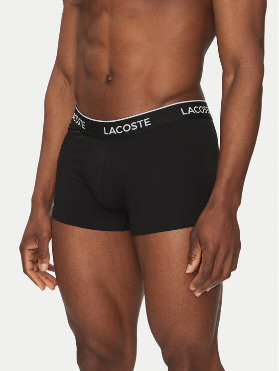 Lacoste Komplet bokserek 5H1300 Czarny