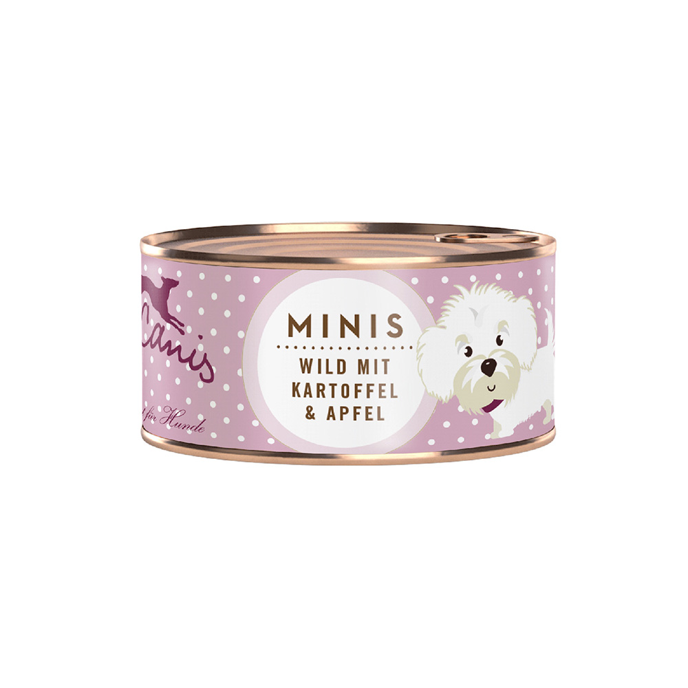 Terra Canis Mini, 18 x 100 g - Dziczyzna z ziemniakami i jabłkiem