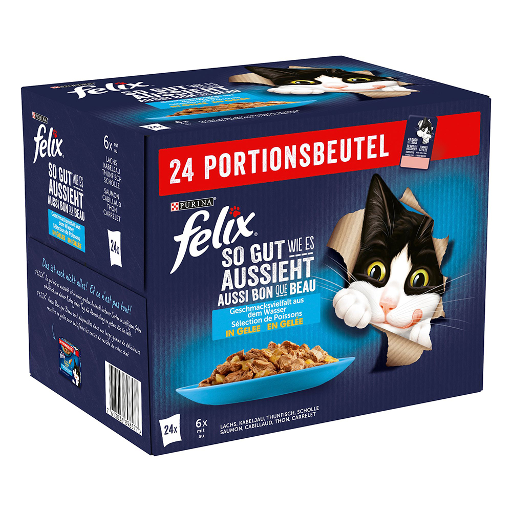 Felix Fantastic w galarecie, So gut wie es aussieht, 24 x 85 g - Rybne smaki