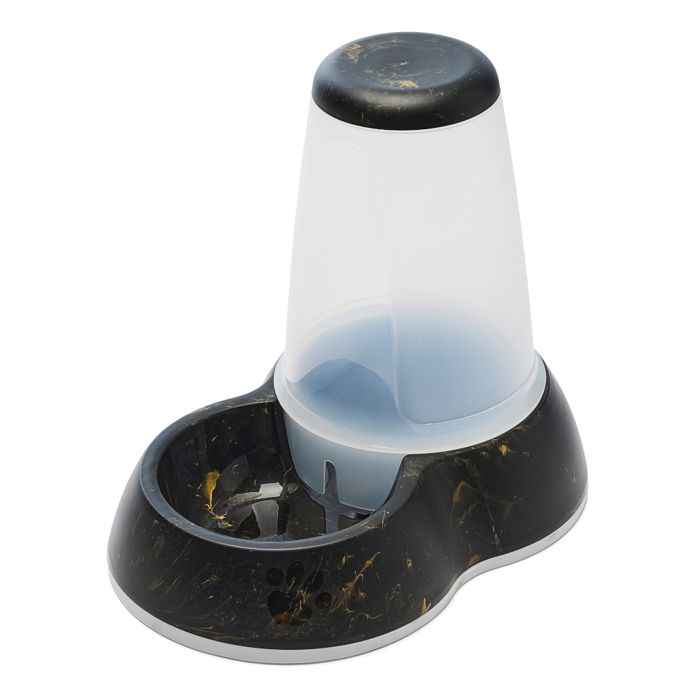 Dozownik wody Savic Loop Marble - 3 l - czarno-złoty miniaturka