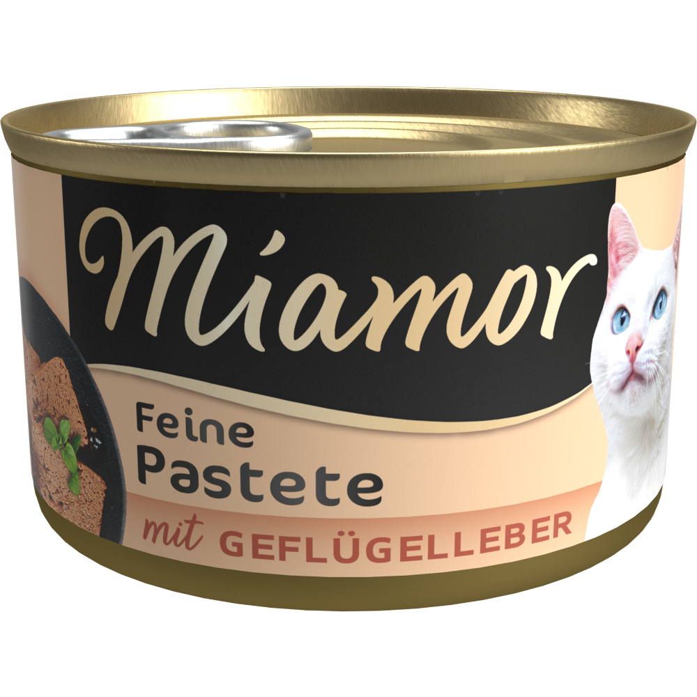 Miamor Pastete, 12 x 85 g - Wątróbka drobiowa