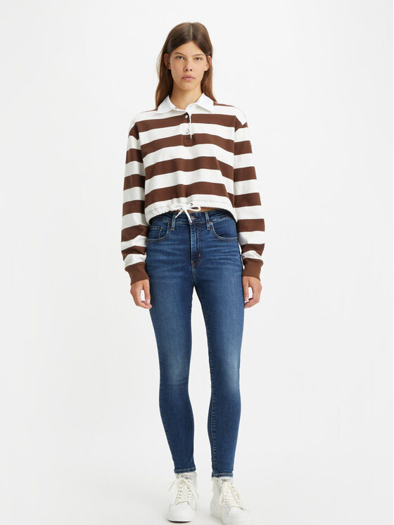 Levi's® Jeansy 721™ 18882-0594 Granatowy Skinny Fit