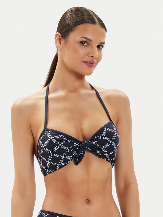 MICHAEL Michael Kors Góra od bikini MM7N050 Granatowy