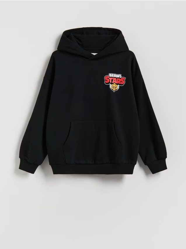 Reserved - Bluza Brawl Stars - czarny