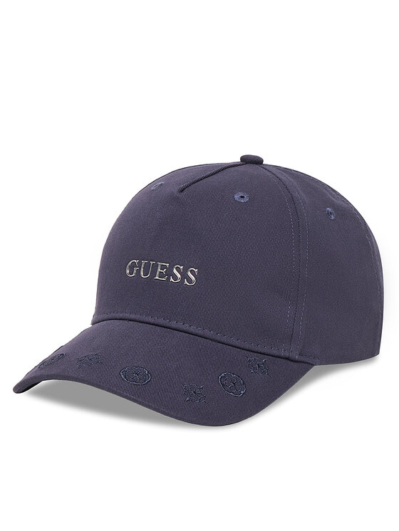 Guess Czapka z daszkiem V5YZ01 WFKN0 Granatowy