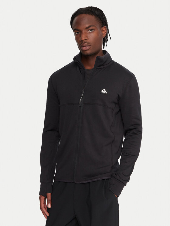 Quiksilver Bluza techniczna Steep Point EQYPF03078 Czarny Slim Fit miniaturka