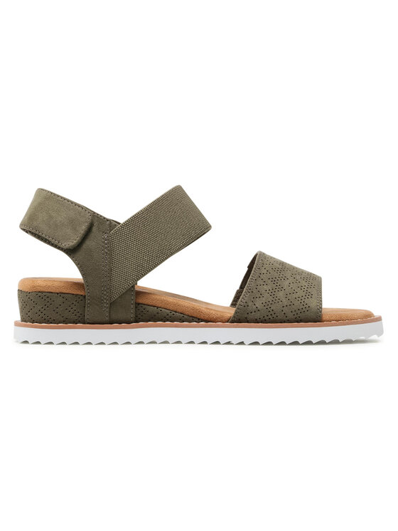 Skechers Sandały Desert Kiss 31440/OLV Zielony