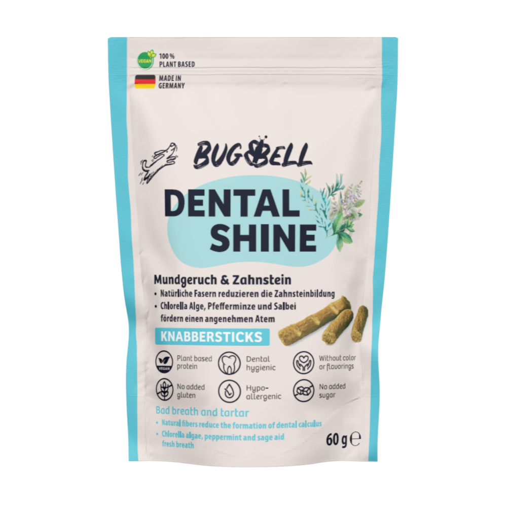 BugBell pałeczki do gryzienia Dental Shine - 60 g miniaturka