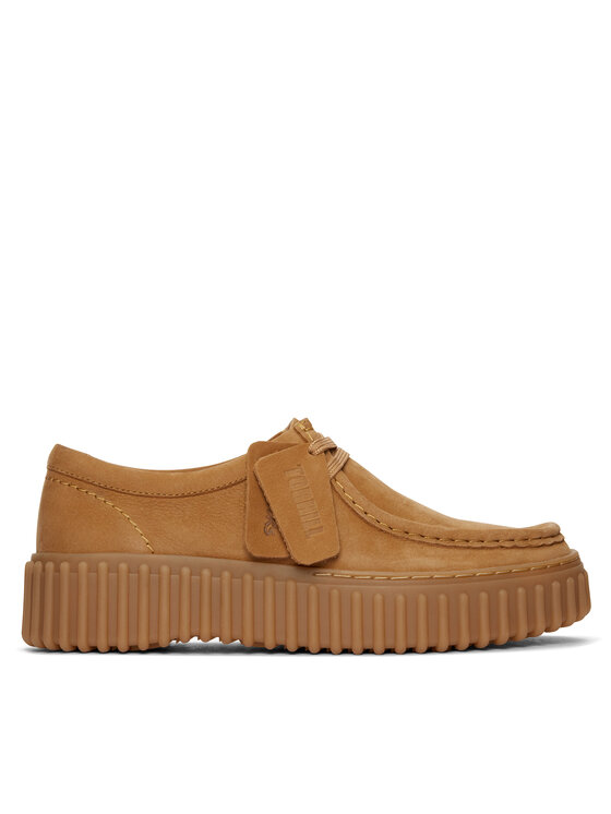 Clarks Półbuty Torhill Bee 26172084 Brązowy
