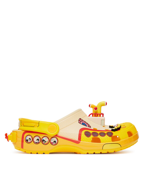 Crocs Klapki Beatles Ylw Sb Cls Clg 210893 Kolorowy