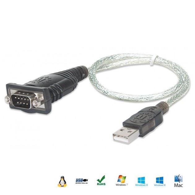 Manhattan Konwerter USB na port szeregowy RS232