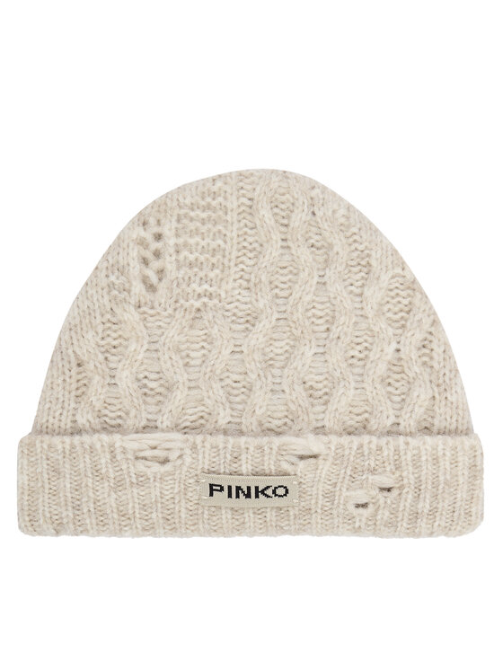 PINKO Czapka 104476 A28Y Beżowy