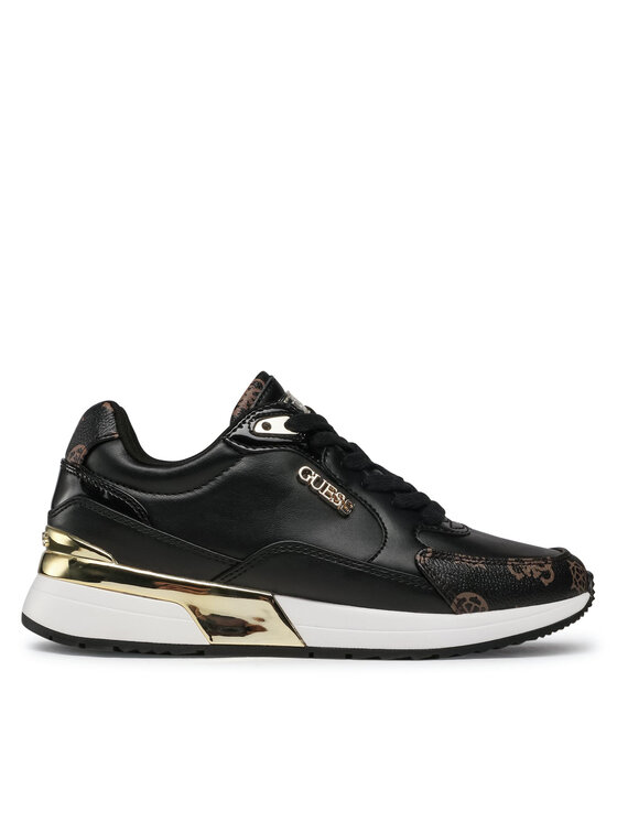 Guess Sneakersy Moxea FL5MOX FAL12 Czarny