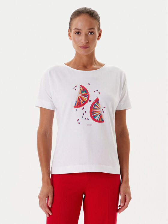 Tatuum T-Shirt Lali 1 T2511.110 Biały Regular Fit